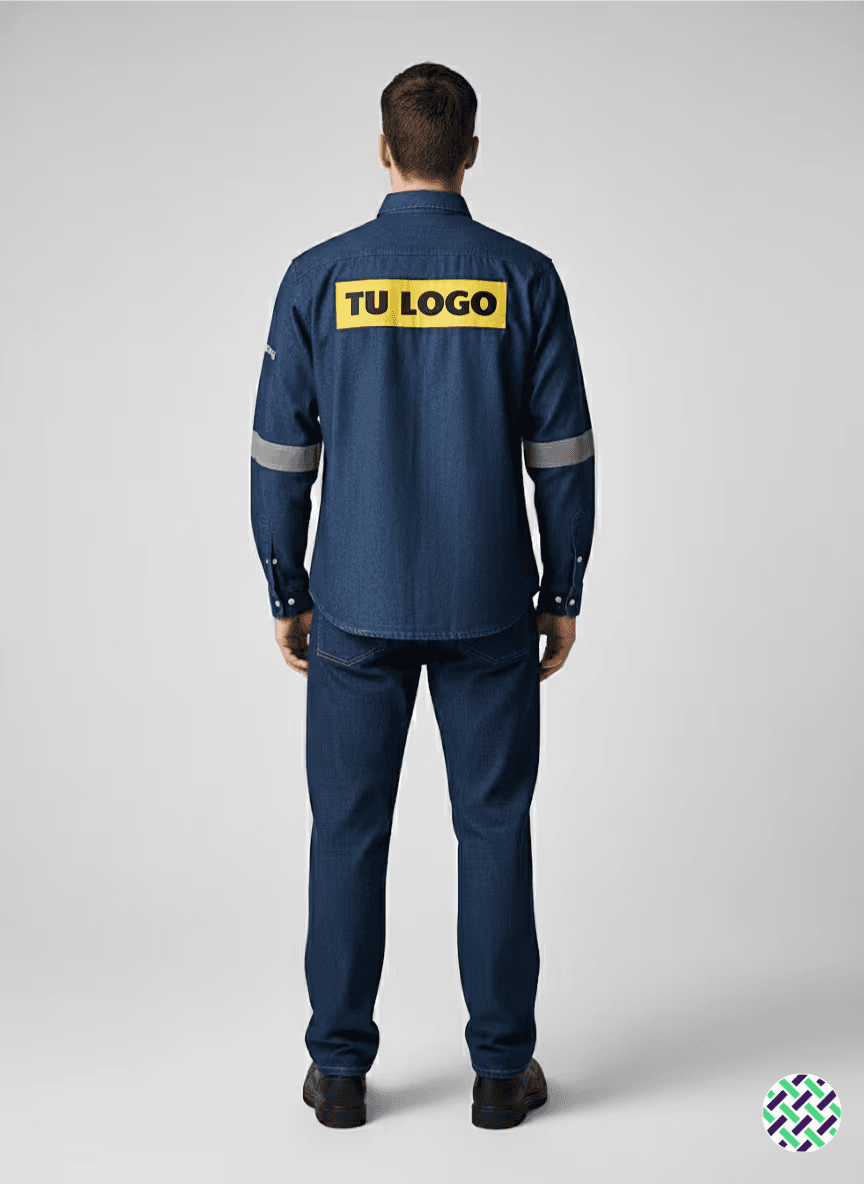 Camisa Industrial de Mezclilla - 2
